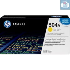 HP 504A (CE252A) Yellow Original LaserJet Toner Cartridge