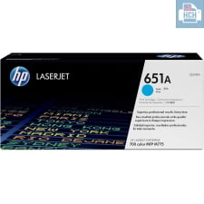 HP 651A (CE341A) Cyan Original LaserJet Toner Cartridge