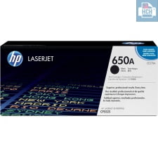 HP 650A (CE270A) Black Original LaserJet Toner Cartridge