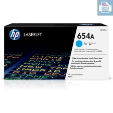 HP 654A (CF331A) Cyan Original LaserJet Toner Cartridge