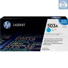 HP 503A (Q7581A) Cyan Original LaserJet Toner Cartridge