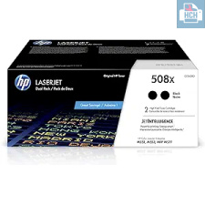 HP 508X (CF360XD) High Yield Black Original LaserJet Toner Cartridge Dual Pack