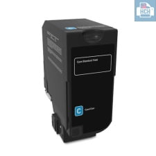 Lexmark 78C1XC0 Compatible Cyan Toner