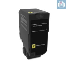 Lexmark 78C1XY0 Compatible Yellow Toner