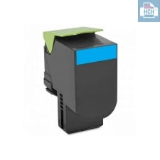 Lexmark 80C1HC0 Compatible Cyan Toner