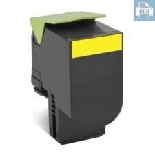 Lexmark 80C1SY0 Compatible Yellow Toner